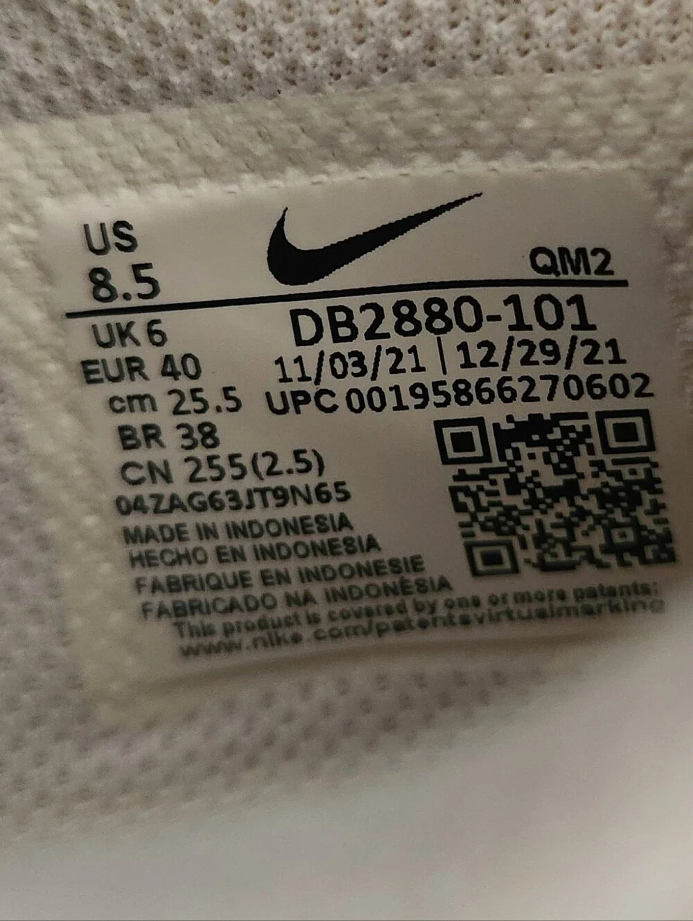 Nike Retro GTS Shoes Womens 8.5 Casual Sneakers Lace Up Low Top